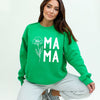 Mama Flower Graphic Sweatshirt