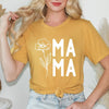 Mama Flower Short Sleeve Crewnneck Tee