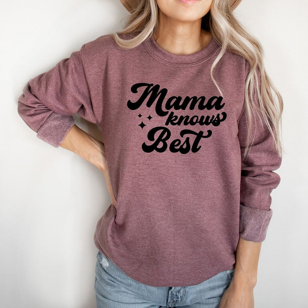 Mama Knows Best Stars Graphic Sweatshirt