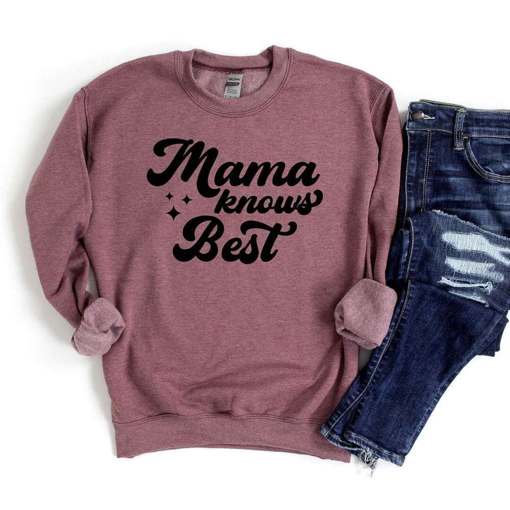 Mama Knows Best Stars Graphic Sweatshirt