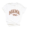 Mama Leopard Lightning Bolt Short Sleeve Crewnneck Tee