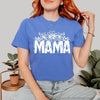 Mama Topped with Flowers Garment Dyed Tee