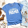 Mama Topped with Flowers Garment Dyed Tee