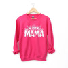 Mama Topped with Flowers Graphic Sweatshirt