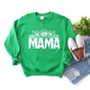 Mama Topped with Flowers Graphic Sweatshirt