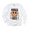 March Vibes Basketball Garment Dyed Long Sleeve