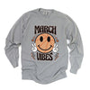 March Vibes Basketball Garment Dyed Long Sleeve