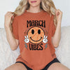 March Vibes Basketball Garment Dyed Tee