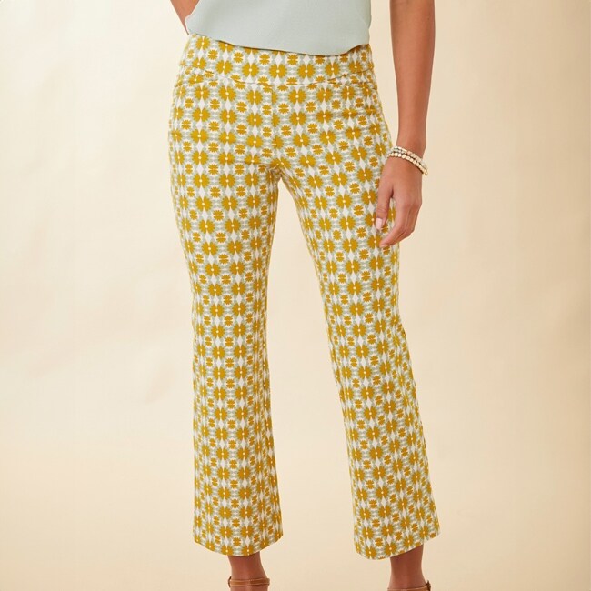 Maren Kick Flare Pant River Club Geo