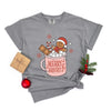 Merry And Bright Mug Garment Dyed Tee