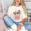 Merry And Bright Mug Garment Dyed Tee