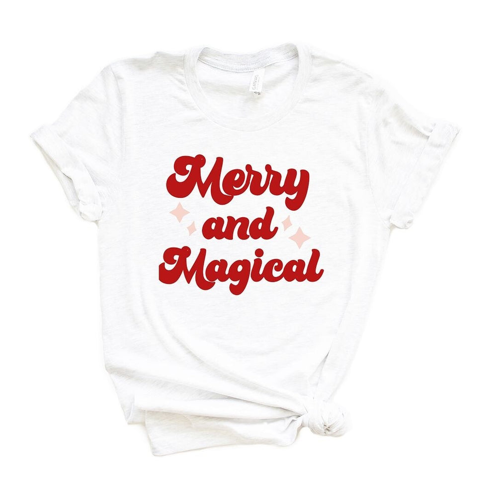 Merry And Magical Short Sleeve Crewnneck Tee