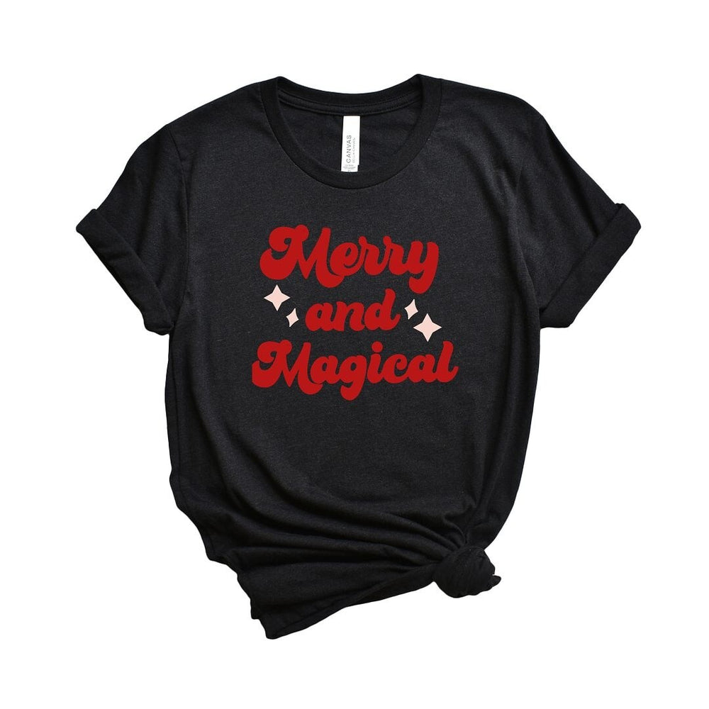 Merry And Magical Short Sleeve Crewnneck Tee