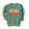 Merry Christmas Gingerbread Graphic Sweatshirt