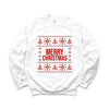 Merry Christmas Sweater Graphic Sweatshirt