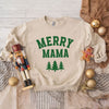 Merry Mama Pine Tree Graphic Sweatshirt