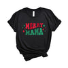 Merry Mama Stars Short Sleeve Crewnneck Tee