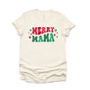 Merry Mama Stars Short Sleeve Crewnneck Tee