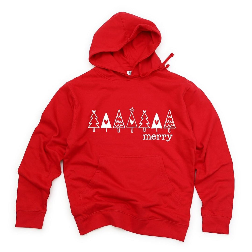 Merry Trees Graphic Hoodie