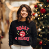 Merry and Bright Disco Ball Graphic Sweatshirt