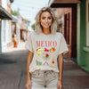 Mexico Travel Collage Short Sleeve Crewnneck Tee