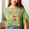 Mexico Travel Collage Short Sleeve Crewnneck Tee