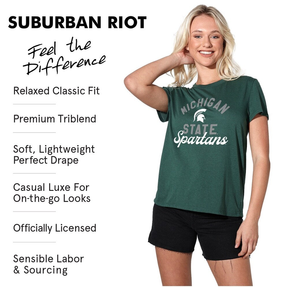 Michigan State University Classic Script Loose Women