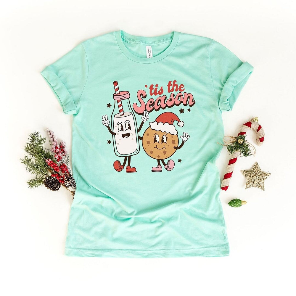 Milk And Cookie Season Short Sleeve Crewnneck Tee