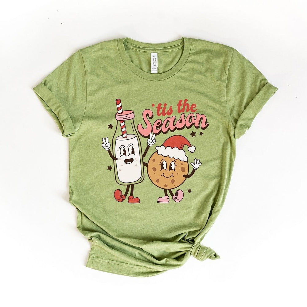 Milk And Cookie Season Short Sleeve Crewnneck Tee