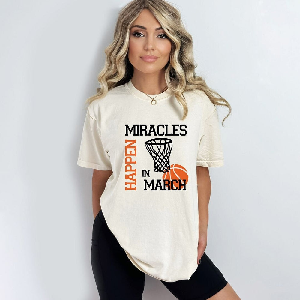 Miracles In March Garment Dyed Tee