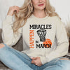 Miracles In March Graphic Sweatshirt