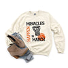 Miracles In March Graphic Sweatshirt