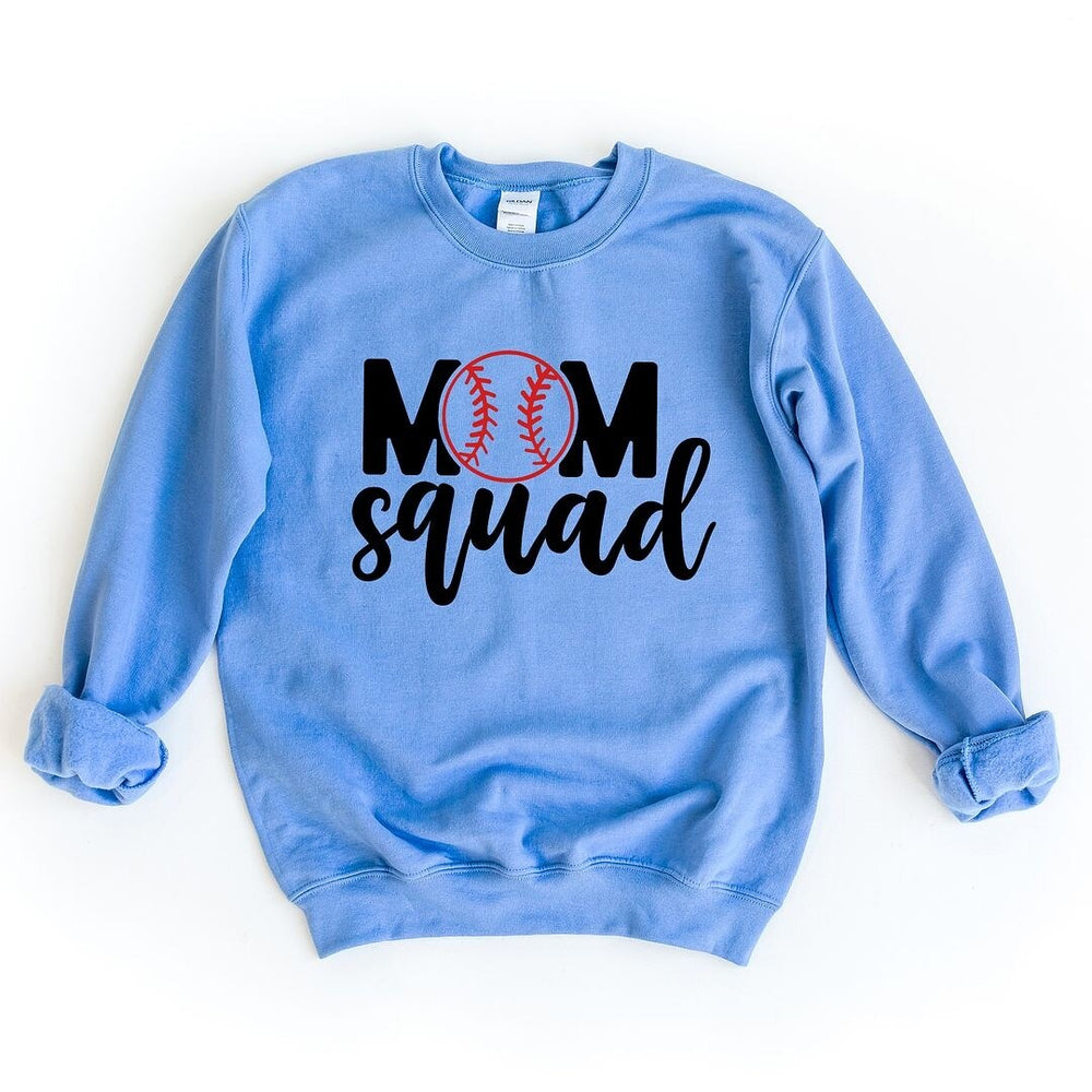 Mom Squad Baseball Graphic Sweatshirt