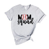 Mom Squad Baseball Short Sleeve Crewnneck Tee