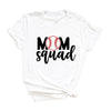 Mom Squad Baseball Short Sleeve Crewnneck Tee