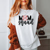 Mom Squad Baseball Short Sleeve Crewnneck Tee