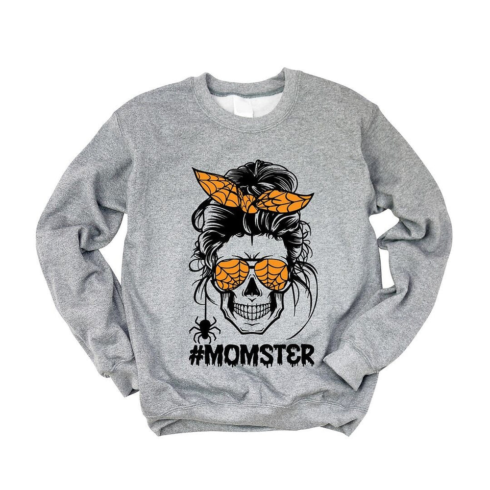 Momster Skull Graphic Sweatshirt