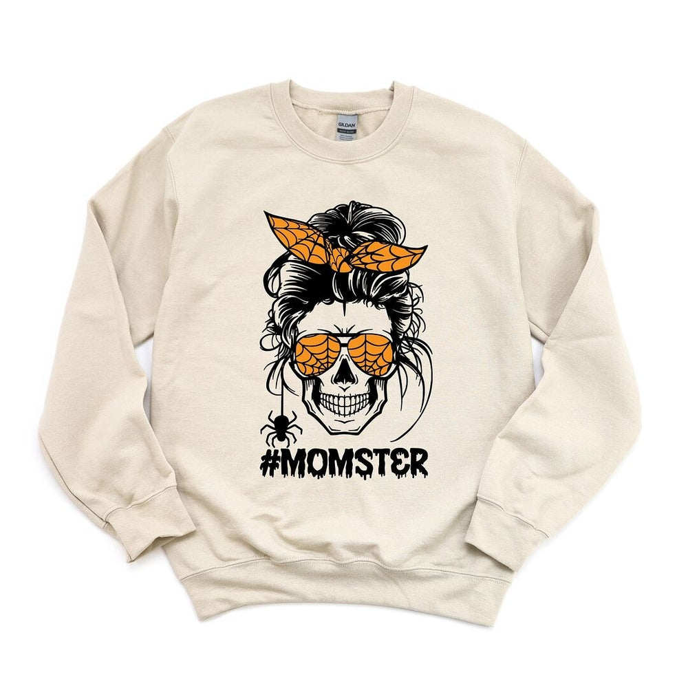 Momster Skull Graphic Sweatshirt