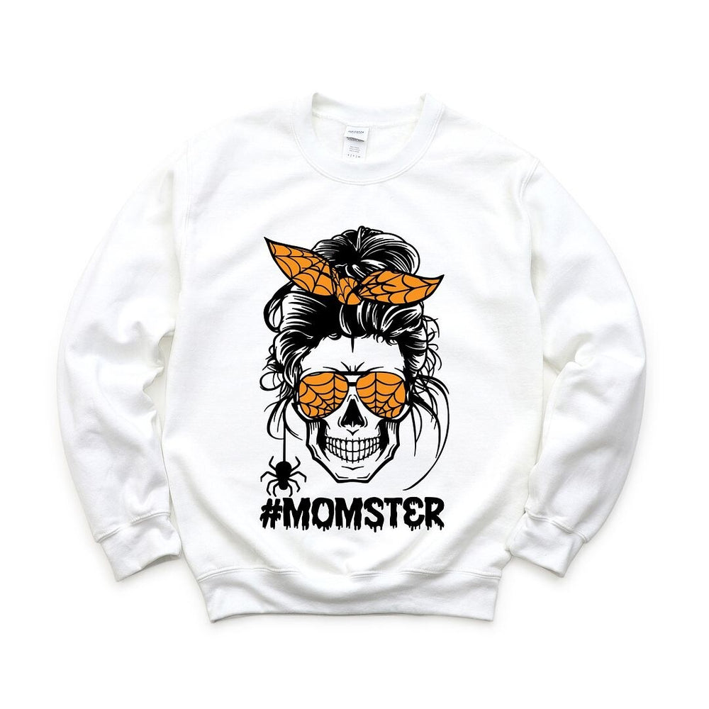 Momster Skull Graphic Sweatshirt