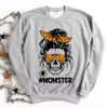 Momster Skull Graphic Sweatshirt