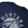 Montana State University Classic Retro Stamp Logo Unisex Adult Heathered Premium T Shirt