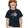 Montana State University Distressed Primary Kids T Shirt for Youth Boys and Girls