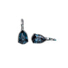 Montana Swarovski Crystal Abstract Hexagon Drop Earrings