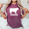 Moody Cow Garment Dyed Tee