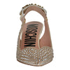 Moschino Crystal Embellished Kitten Heels