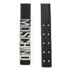 Moschino Logo Lettering Leather Belt