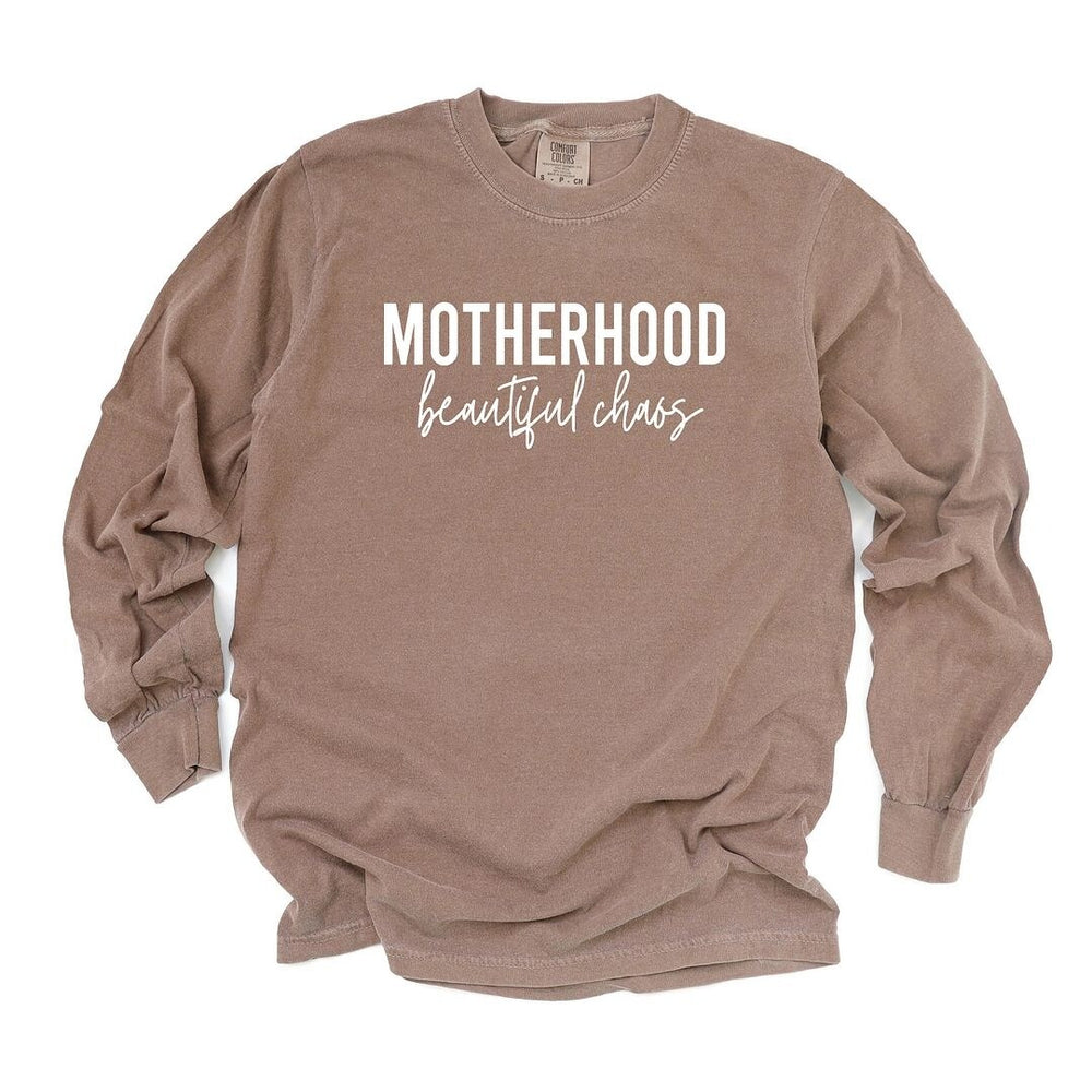 Motherhood Beautiful Chaos Garment Dyed Long Sleeve