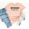 Motherhood Beautiful Chaos Short Sleeve Crewnneck Tee