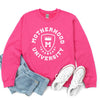 Motherhood University Crown Graphic Sweatshirt