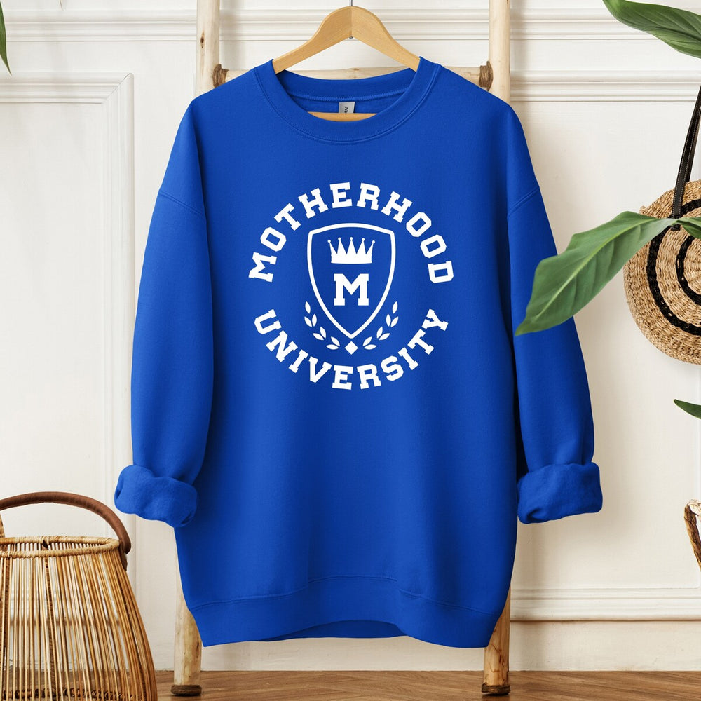 Motherhood University Crown Graphic Sweatshirt